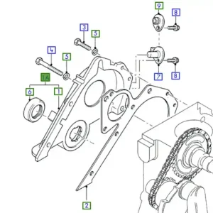 Obudowa rozrządu escort orions 8690 Rabat