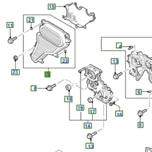 Obudowa rozrządu ranger 20062012 FORD - wyprzedaż Ostatnia szansa