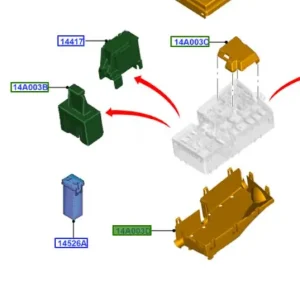 Obudowa skrzynki bezpieczników focus kuga 20082012 FORD - wyprzedaż Kup teraz