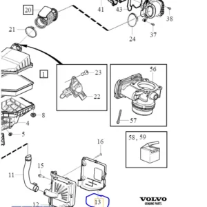 Obudowa sterownika komputera Volvo Nory Ori Zamów teraz