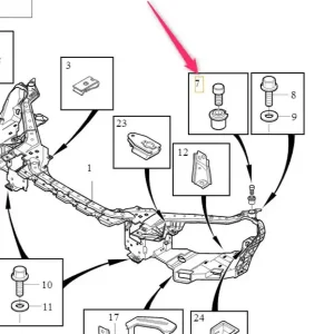 Ostatnia szansa Odbojnik maski pokrywy silnika Volvo