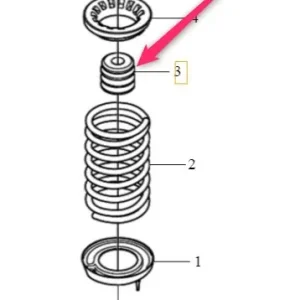 Odbój gumowy amortyzatora tylnego Volvo Tylko do końca tygodnia