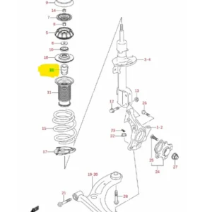 Bezpieczna płatność Ogranicznik amortyzatora Suzuki Baleno - wyprzedaż