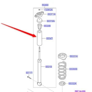 Osłona amortyzatora tylnego 2016 2018 Tylko do końca tygodnia
