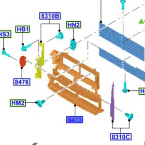Promocja Osłona chłodnicy mondeo 20142022 FORD