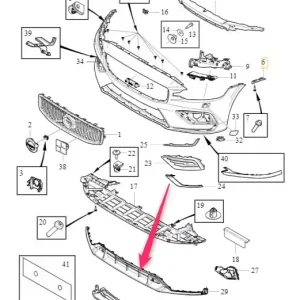 Osłona chłodnicy S60 Volvo Hit cenowy