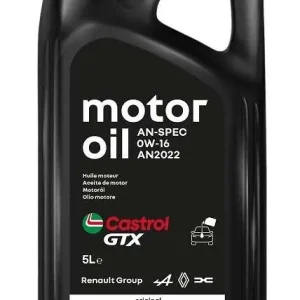 Olej silnikowy CASTROL GTX 0W16 AN2022 5L RENAULT DACIA ASO OE Wyprzedaż