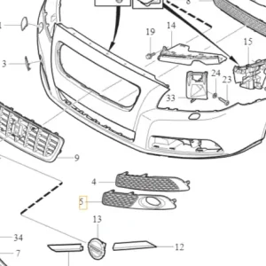 Hit cenowy Osłona prawa czujnika pdc przód