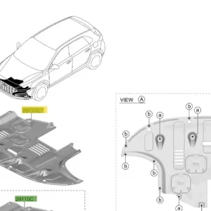 Osłona dolna silnika Hyundai I30 Ostatnia szansa