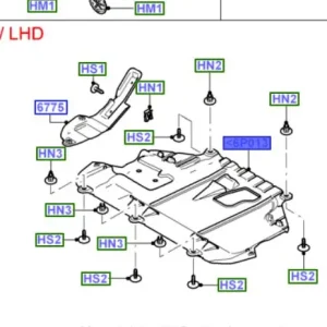 Obniżka ceny Osłona dolna silnika MK2 rs st
