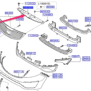 Osłona górna chłodnicy Tylko dziś