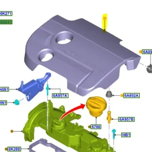 Osłona górna silnika 20082019 Kup teraz