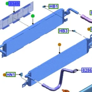 Osłona intercoolera Ford Kuga 2020 - wyprzedaż Premium