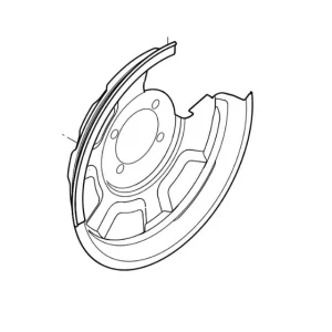 Hit cenowy Osłona kotwiczna tarczy prawy tył