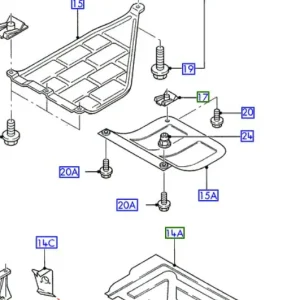 Osłona misy olejowej escort orion 9001 FORD - wyprzedaż Okazja