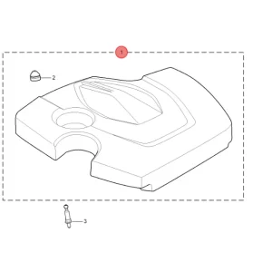 Bezpieczne zakupy Osłona Silnika Górna mg 3