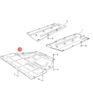 Wyjątkowa oferta Osłona silnika mg hs 2024