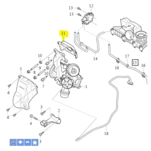 Oferta limitowana Osłona termiczna turbosprężarki XC40