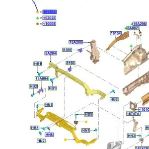 Ostatnie sztuki Pas przedni 2015