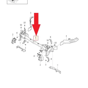 Pas przedni wzmocnienie Wyjątkowa oferta