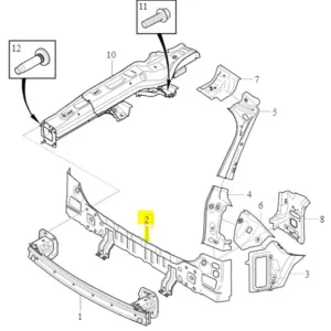 Pas ściana tylna 2018 Łatwy zwrot
