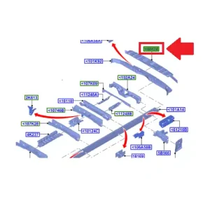 Pas tylny płyta podłoga Premium