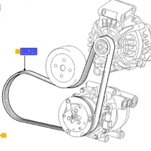 Pasek klinowy Ford Focus MK3 1.6 - wyprzedaż Promocja
