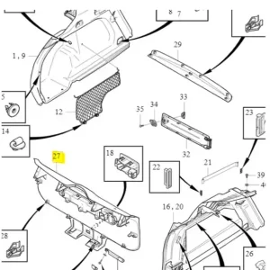 Panel tylnej kanapy 2018 Szybka dostawa