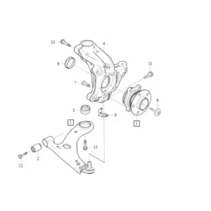 Super okazja Piasta koła przedniego tylnego XC40 EX40 EC40 C40