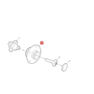 Piasta koła tył MG3 2024 Darmowa dostawa