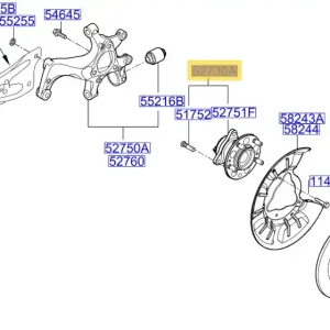 Darmowy zwrot Piasta z łożyskiem tył KIA CEED / XCEED / PROCEED / Niro - wyprzedaż