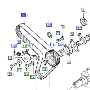 Pasek rozrządu transit 19852000 FORD - wyprzedaż Ekspresowa dostawa