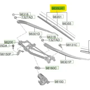 Promocja Pióro wycieraczki Hyundai Elantra - wyprzedaż