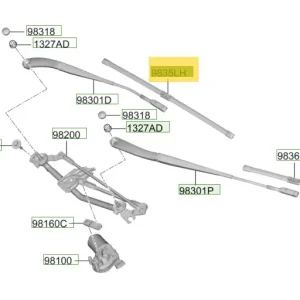Pióro wycieraczki przód Hyundai Tucson Ostatnia szansa