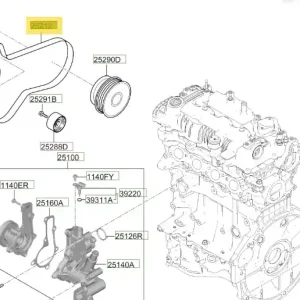 Pasek klinowy Hyundai I30 (2024) Rabat