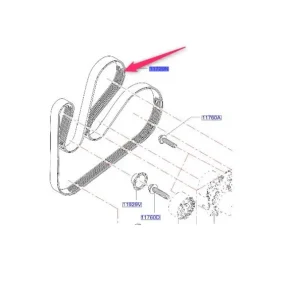Pasek klinowy napędu NISSAN Tylko dziś