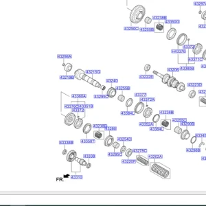 Pierścień synchronizatora 1 / 2 bieg Tylko do końca tygodnia