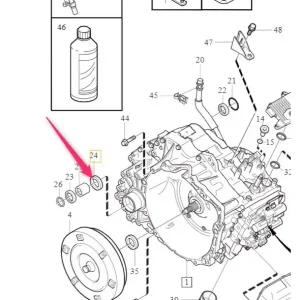 Hit cenowy Pierścień uszczelniający skrzyni kątowej Volvo