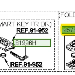Darmowa dostawa Pilot Hyundai IX35 / Tucson - wyprzedaż