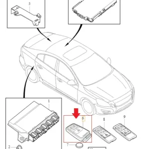 Niska cena Pilot samochodowy Volvo - wyprzedaż