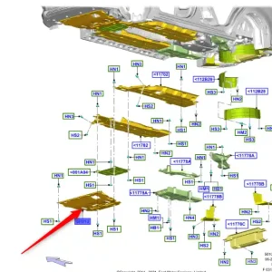 Płyta osłona pod silnika 2015 Zamów dziś