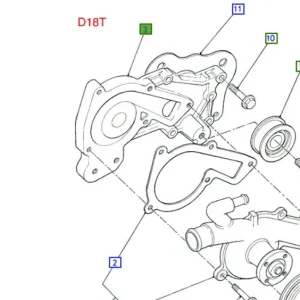 Płytka oparcie pomy wody escort fiesta mondeo sierra FORD - wyprzedaż Obniżka ceny