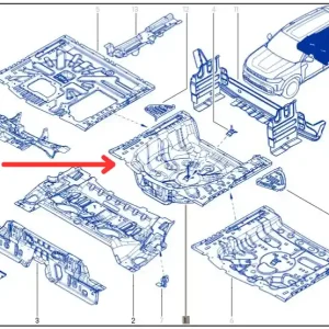 Podłoga bagażnika / wanna DACIA DUSTER III Kup online