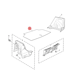 Podłoga bagażnika mg 3 Cena promocyjna