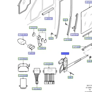 Szybka dostawa Podnośnik szyby prawy przód transit 2000 2014 FORD - wyprzedaż