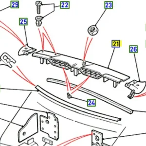Podszybie transit 8591 FORD - wyprzedaż Wyjątkowa oferta