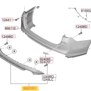 Pokrywa dolna zderzaka Hyundai I30 (2020) Tylko dziś