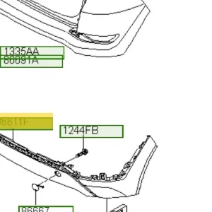 Pokrywa dolna zderzaka tylnego Hyundai Tucson (2016) Nie przegap