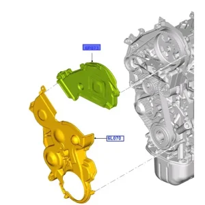 Ekspresowa dostawa Pokrywa paska rozrządu Ford - wyprzedaż