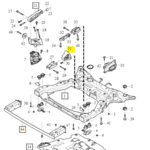 Poduszka silnika XC90 S90 V90 XC60 V90 V90CC V60 Ostatnia szansa